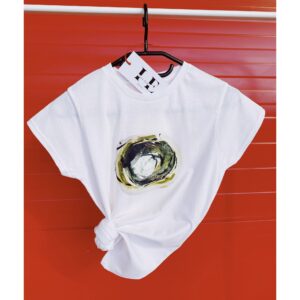 Tricou unicat cu pictură realizata de catre artista Alina Herțeg